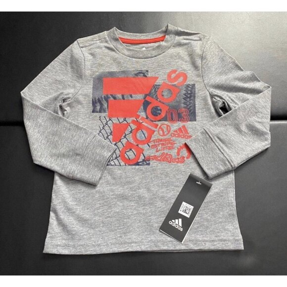 NWT Adidas / Champion Long Sleeve Tee Set Boys Size 2T - Picture 3 of 3